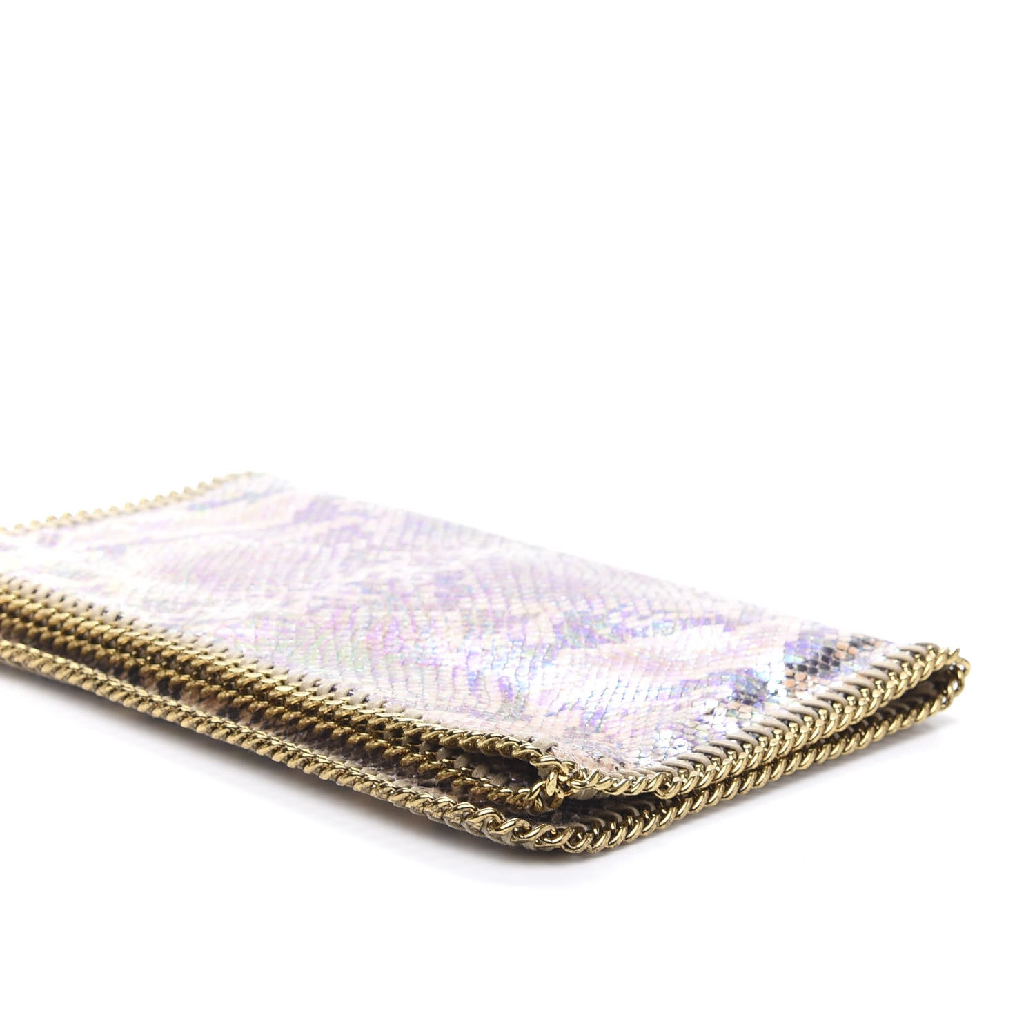 Stella McCartney Python Oleografic Falabella Clutch 7 of 9