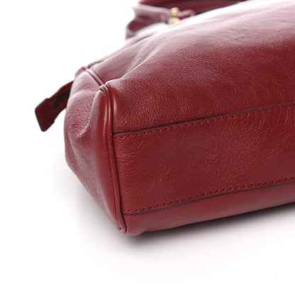 Gucci Calfskin Large Re(Belle) Top Handle Bag Red 3 of 9
