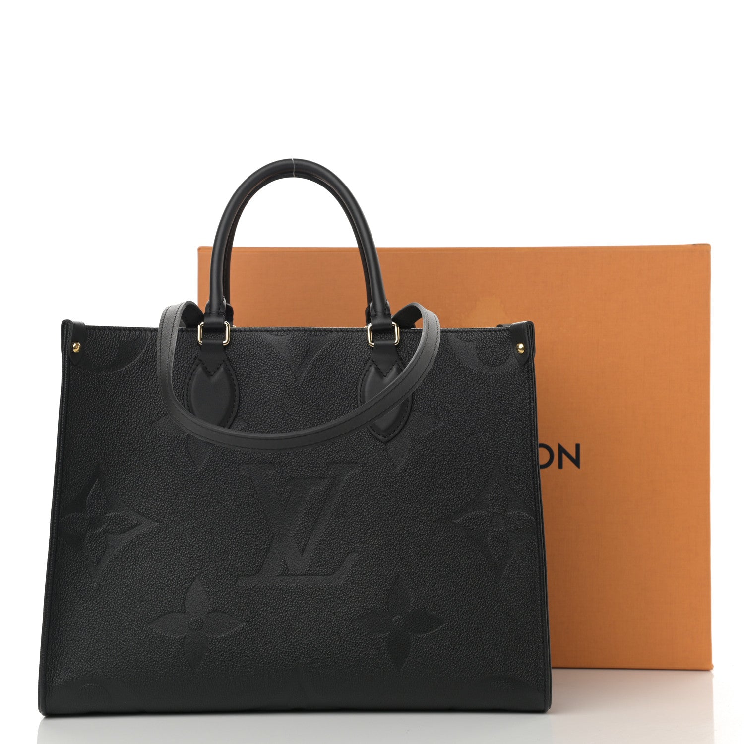 Louis Vuitton Empreinte Monogram Giant Onthego MM Black 10 of 10
