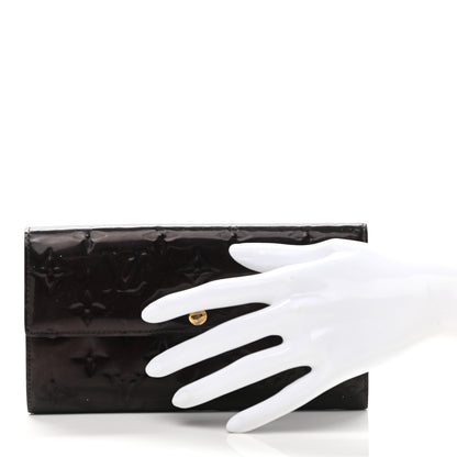 Louis Vuitton Vernis Sarah Wallet Amarante 2 of 10