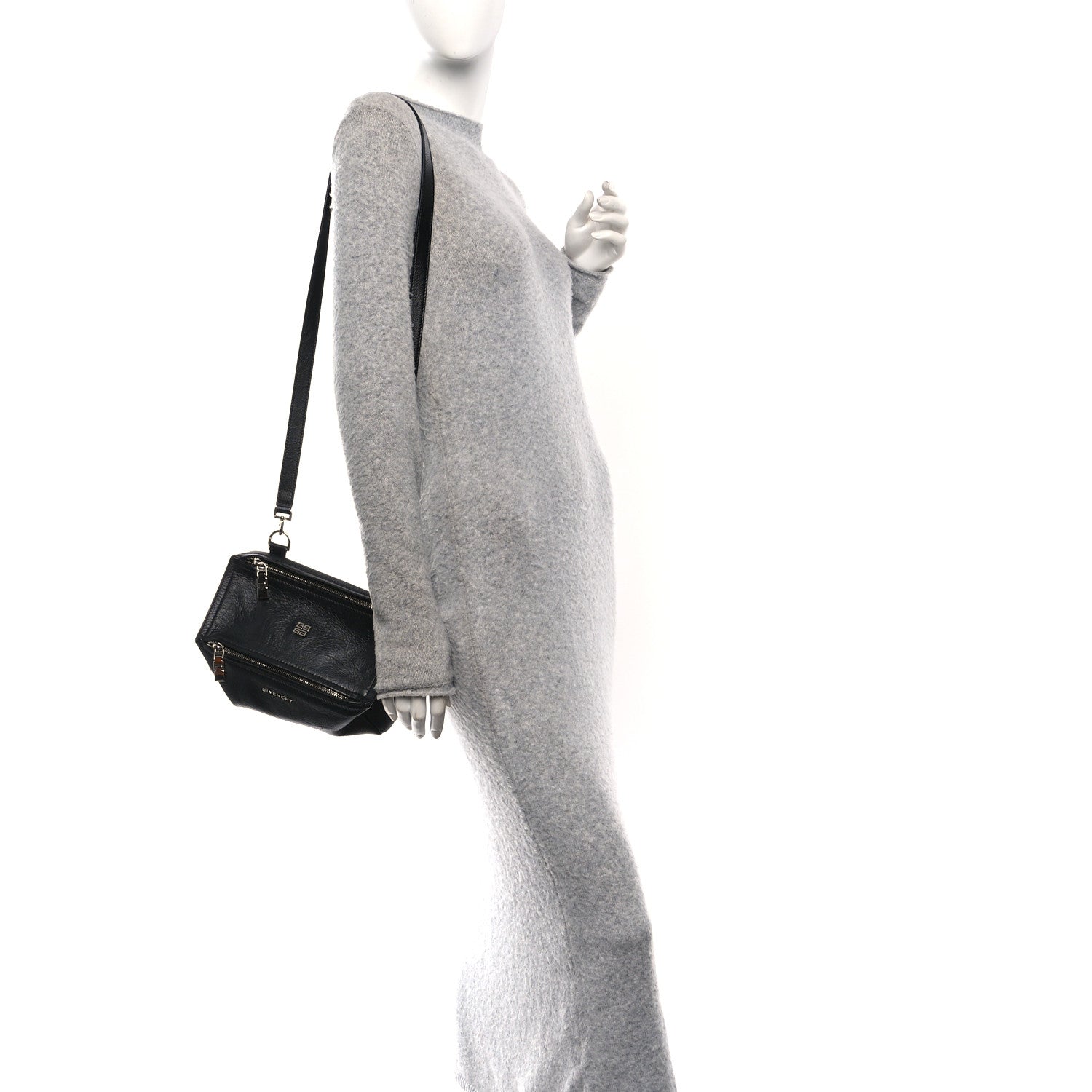 Givenchy Sugar Goatskin Mini Pandora Black 2 of 10