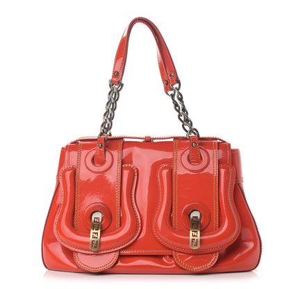 Fendi Patent B Bag Tulipano 1 of 18