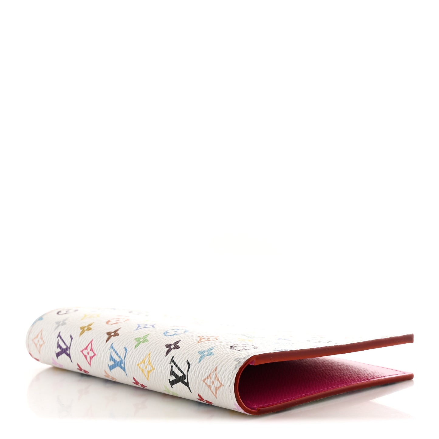LV X TM Monogram Multicolor Passport Cover White