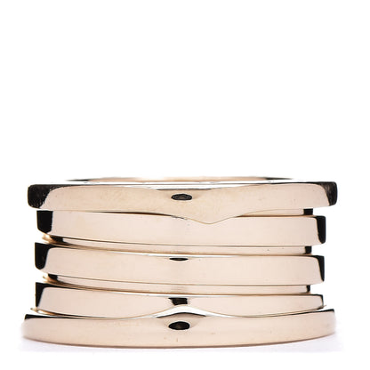 Bulgari 18K Yellow Gold B.Zero1 Four-Band Ring 53 6.25 1 of 6