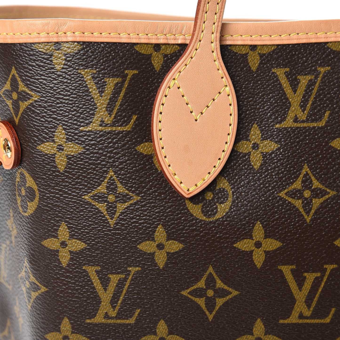 Monogram V Neverfull MM Turquoise