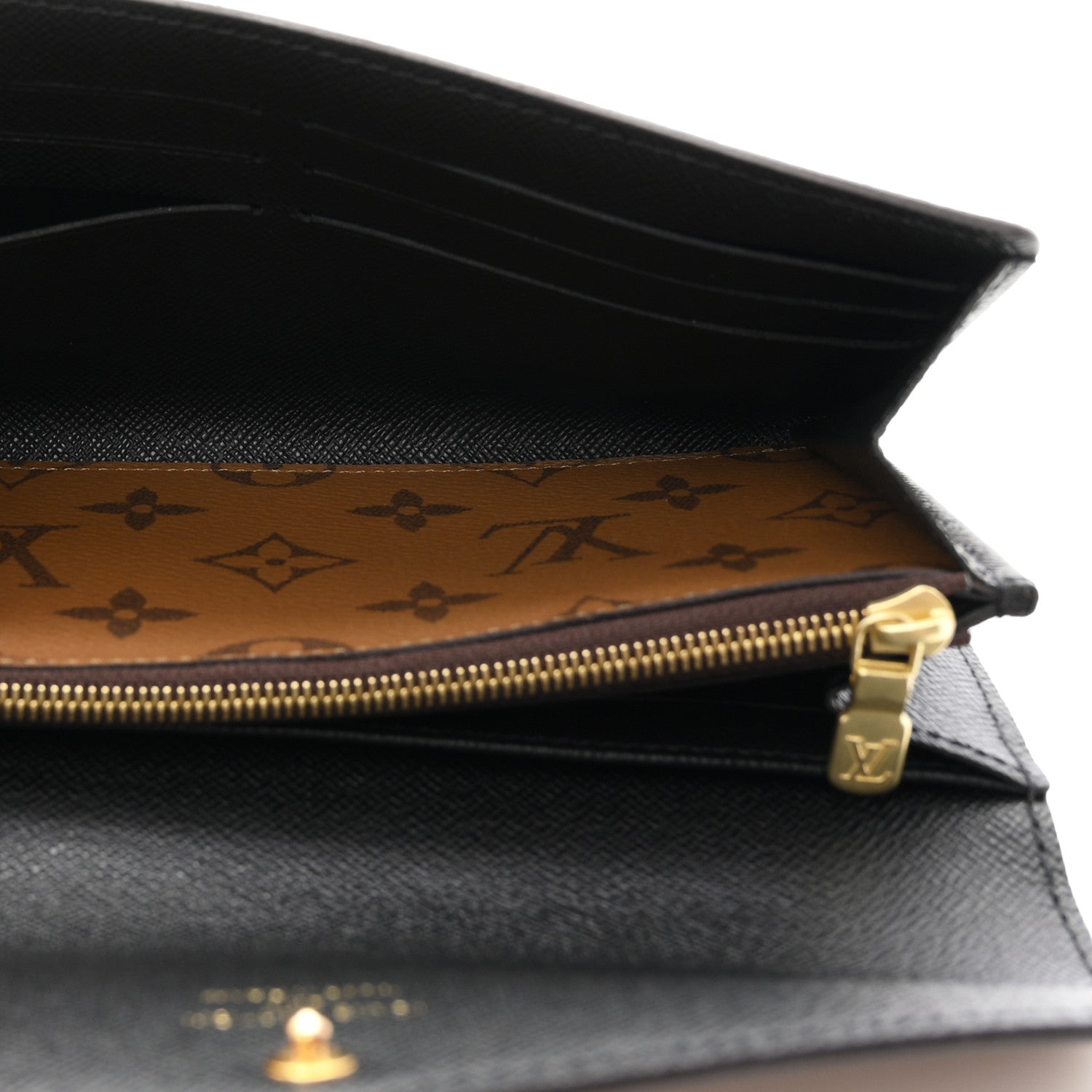Louis Vuitton Reverse Monogram Giant Sarah Wallet 5 of 6