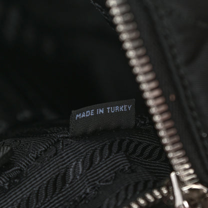 Prada Nylon Tessuto Impuntu Quilted Backpack Black 7 of 12