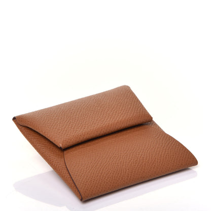 Hermes Epsom Bastia Coin Purse Gold 4 of 7