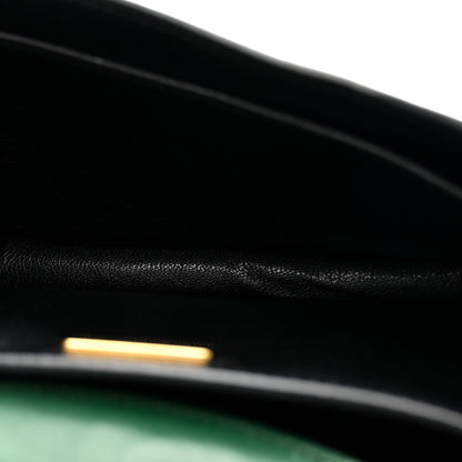Prada City Calf Saffiano Cahier Bag Biliardo Black 5 of 18