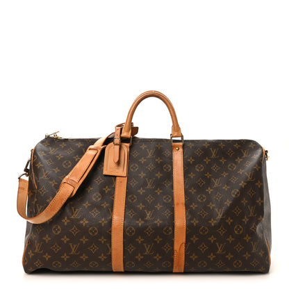 Louis Vuitton Monogram Keepall Bandouliere 55 1 of 15
