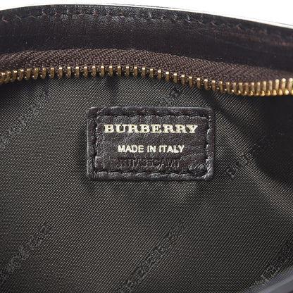 Burberry Haymarket Check Clara Pochette Chocolate 6 of 7