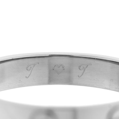 Cartier 18K White Gold 3.5mm LOVE Wedding Band Ring 57 8 5 of 6