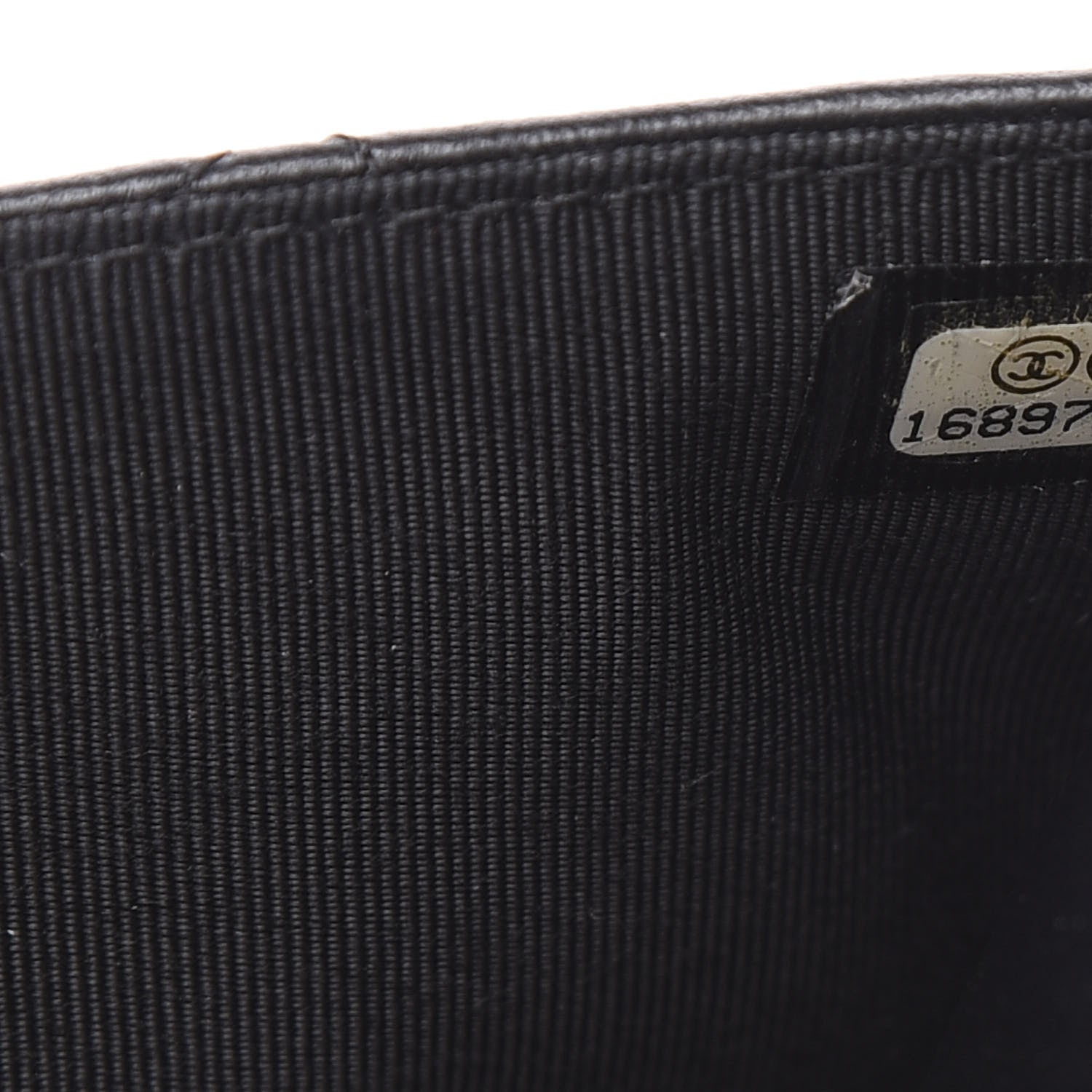 Chanel Lambskin Quilted Wallet On Chain WOC Black 9 of 14