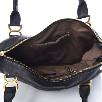Chloe Calfskin Large Marcie Satchel Black 5 of 10