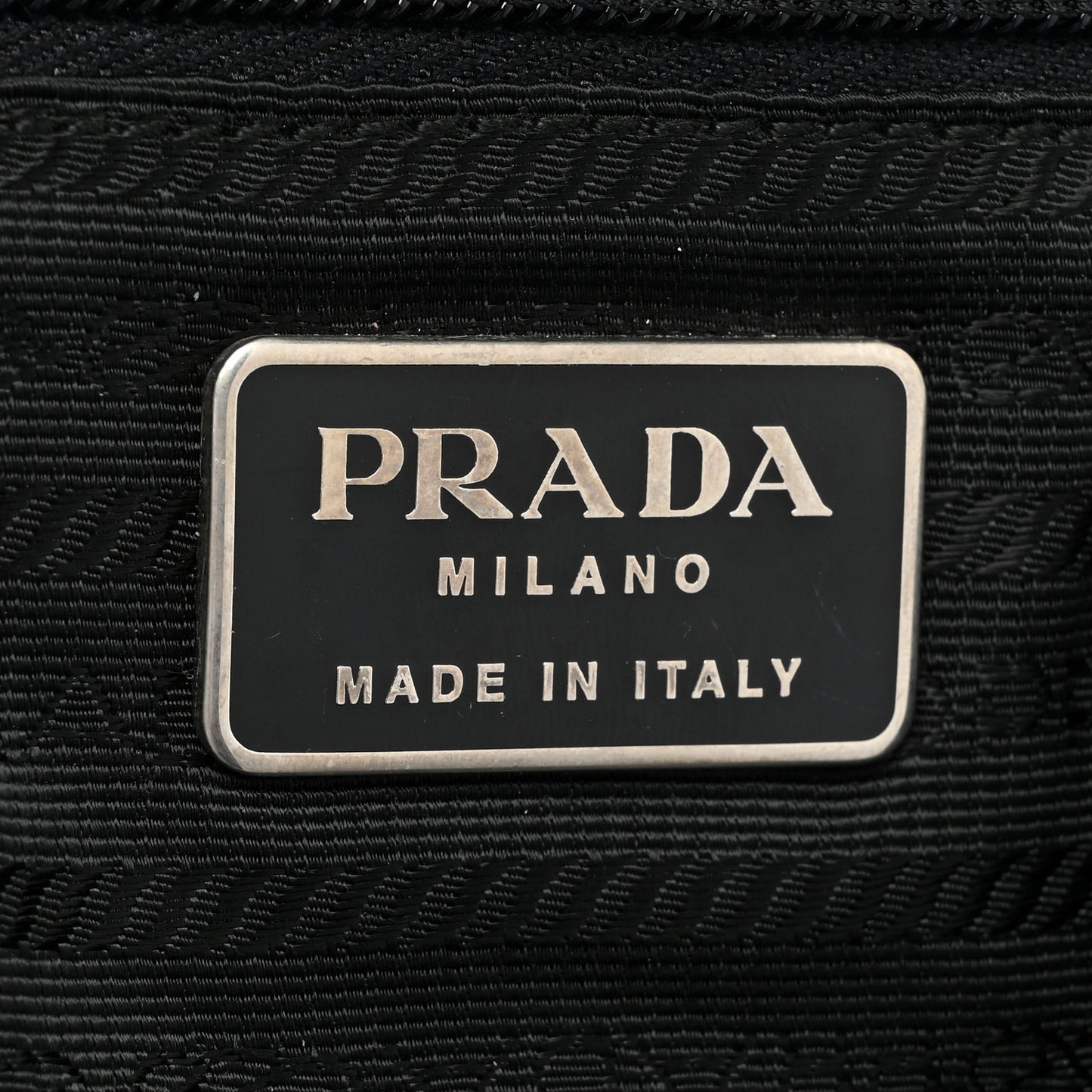 Nylon Vela Small Backpack Black