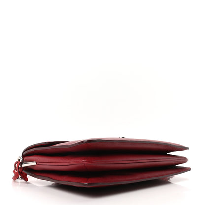 Prada Saffiano Soft Sound Shoulder Bag Rosso 4 of 10