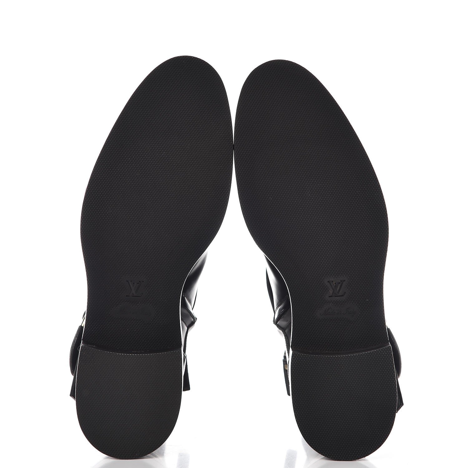 Louis Vuitton Calfskin Valley Flat Ankle Boots 39 Black 5 of 8