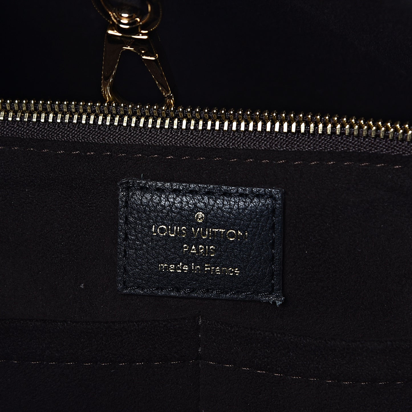 Calfskin Monogram Kimono Tote Black
