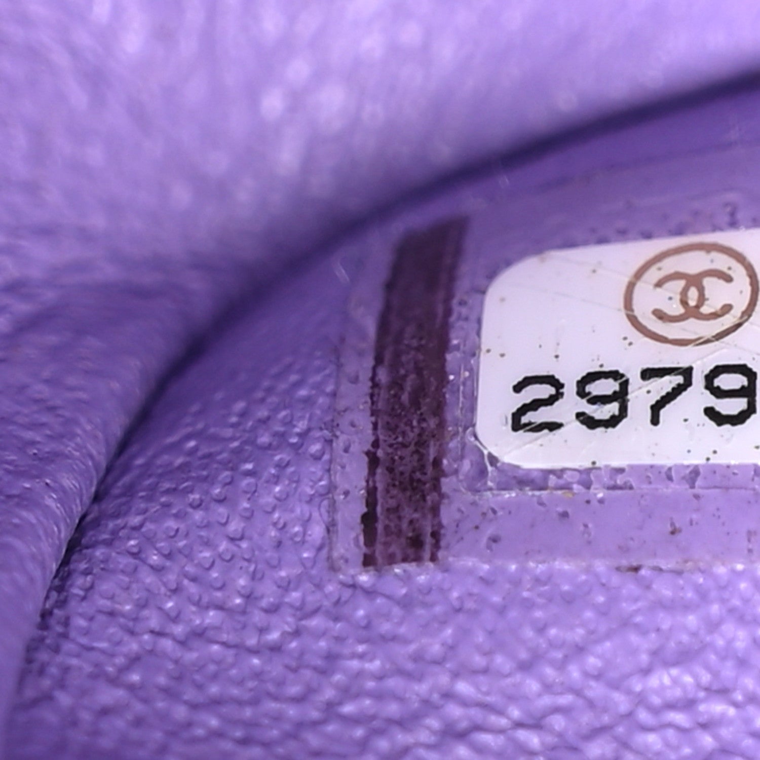 Chanel Caviar Quilted Small Double Flap Purple 7 of 12