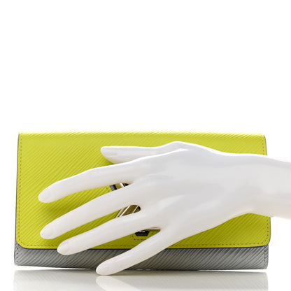 Louis Vuitton Epi Tri-Color Twist Wallet Acid 2 of 8