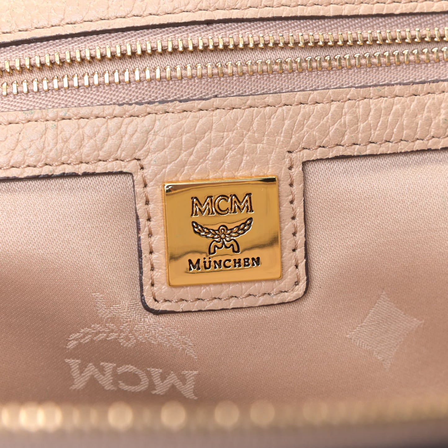 Calfskin Tote Beige