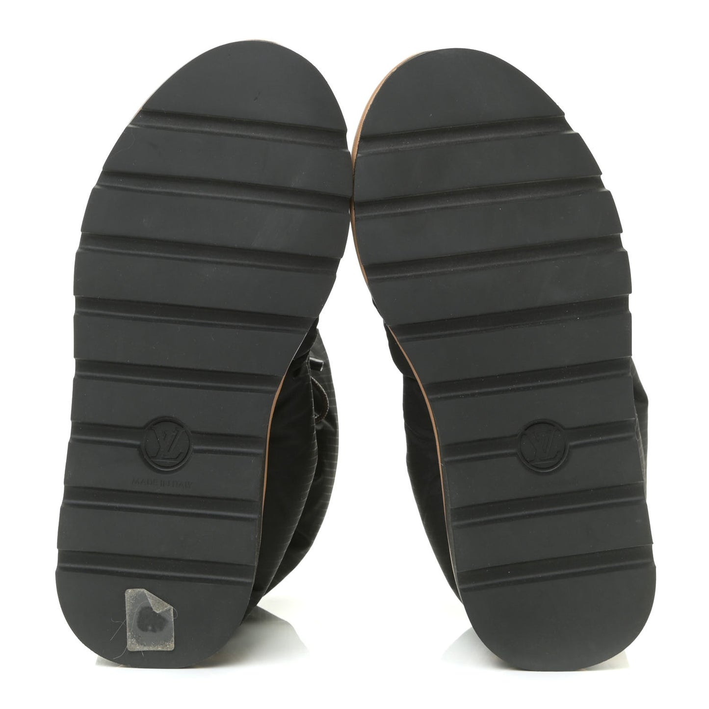 Nylon Monogram Pillow Comfort Ankle Boot 40 Black
