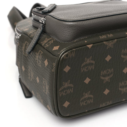 MCM Visetos Medium Stark Backpack Sea Turtle 7 of 8
