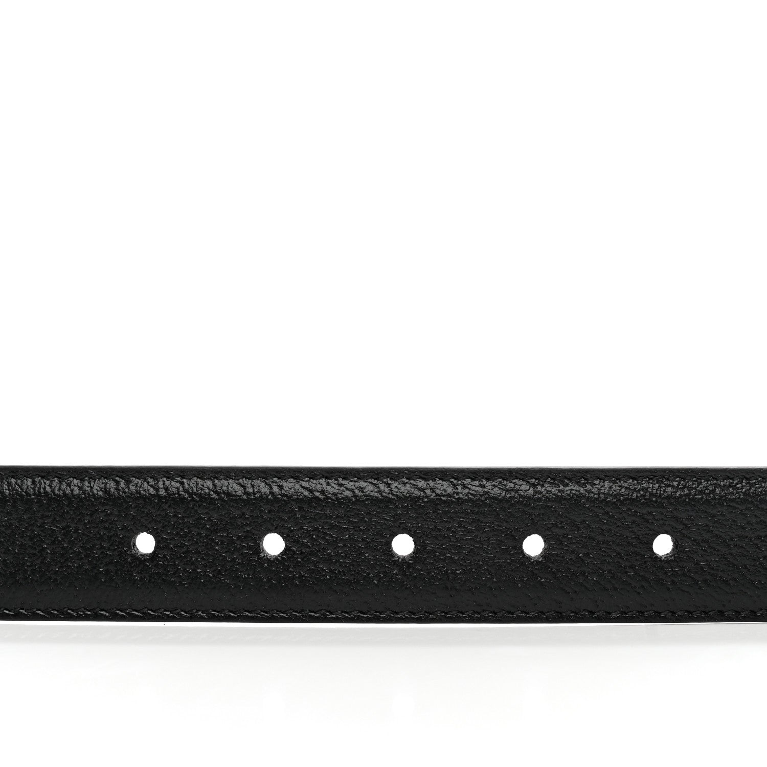 Gucci Textured Dollar Calfskin 30mm Belt 100 40 Black 5 of 6