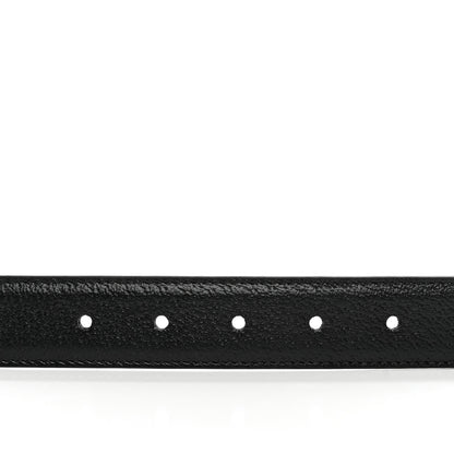 Gucci Textured Dollar Calfskin 30mm Belt 100 40 Black 5 of 6