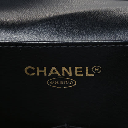 Chanel Caviar CC Vanity Train Case Black 6 of 9