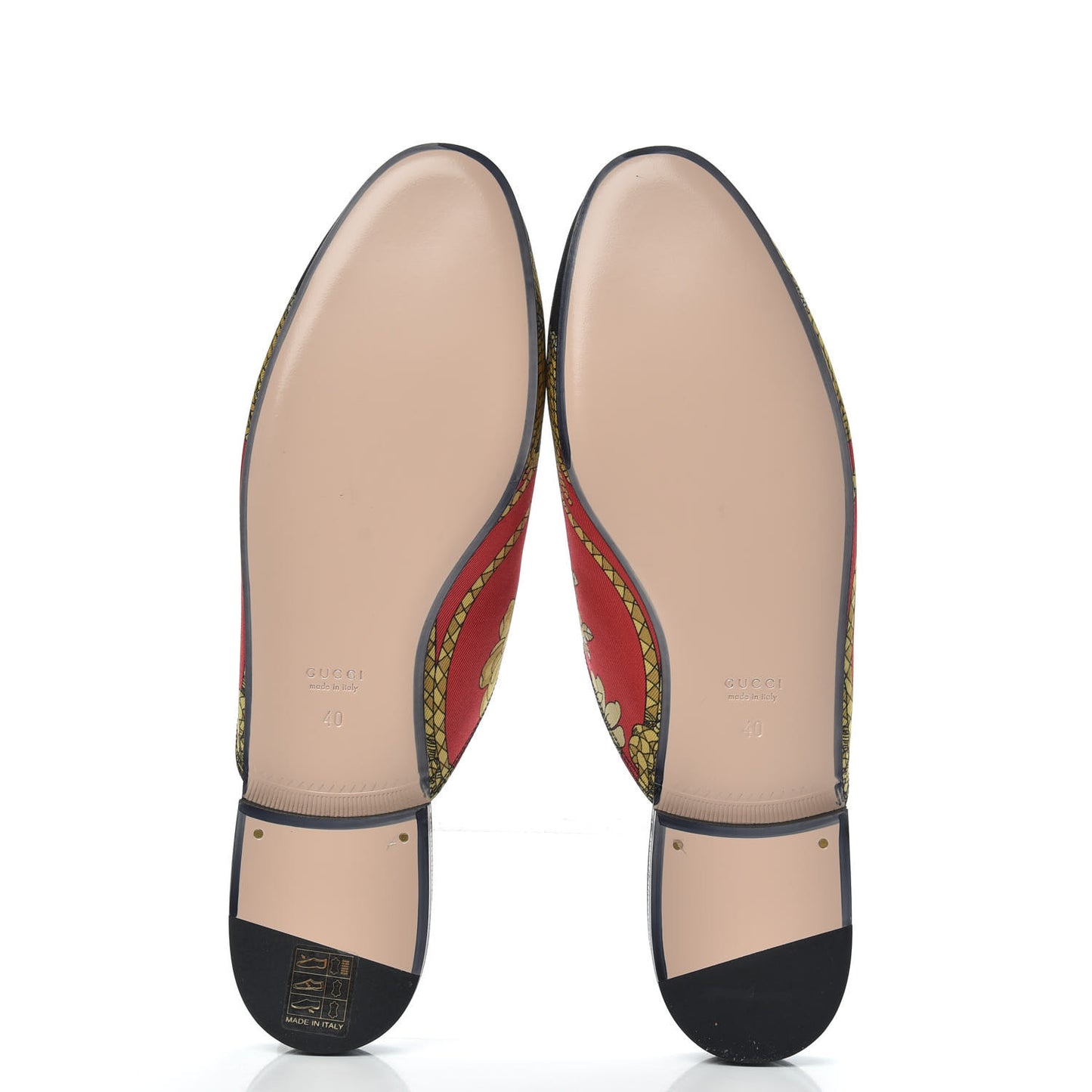 Twill Flora Womens Princetown Slippers 40 Red Black