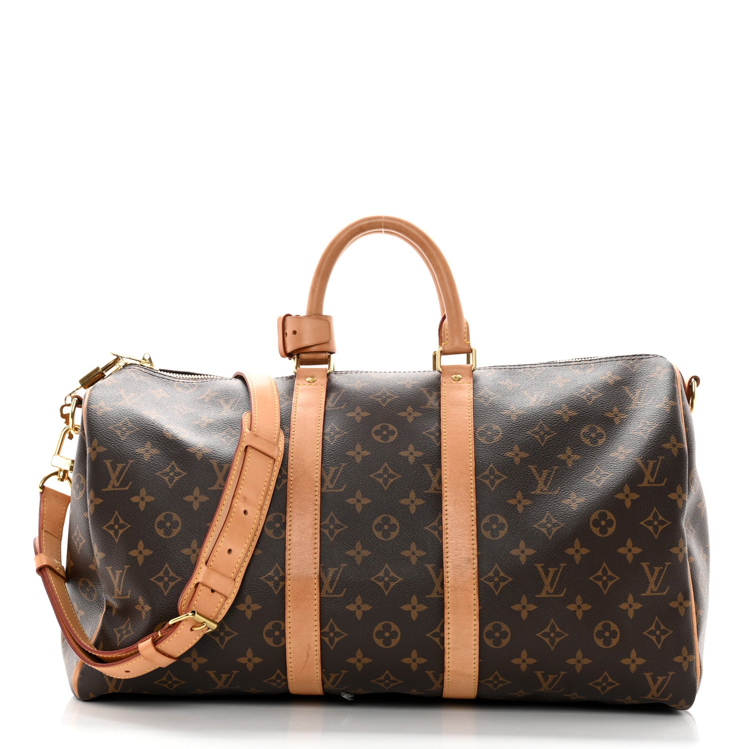 Louis Vuitton Monogram Keepall Bandouliere 45 1 of 14