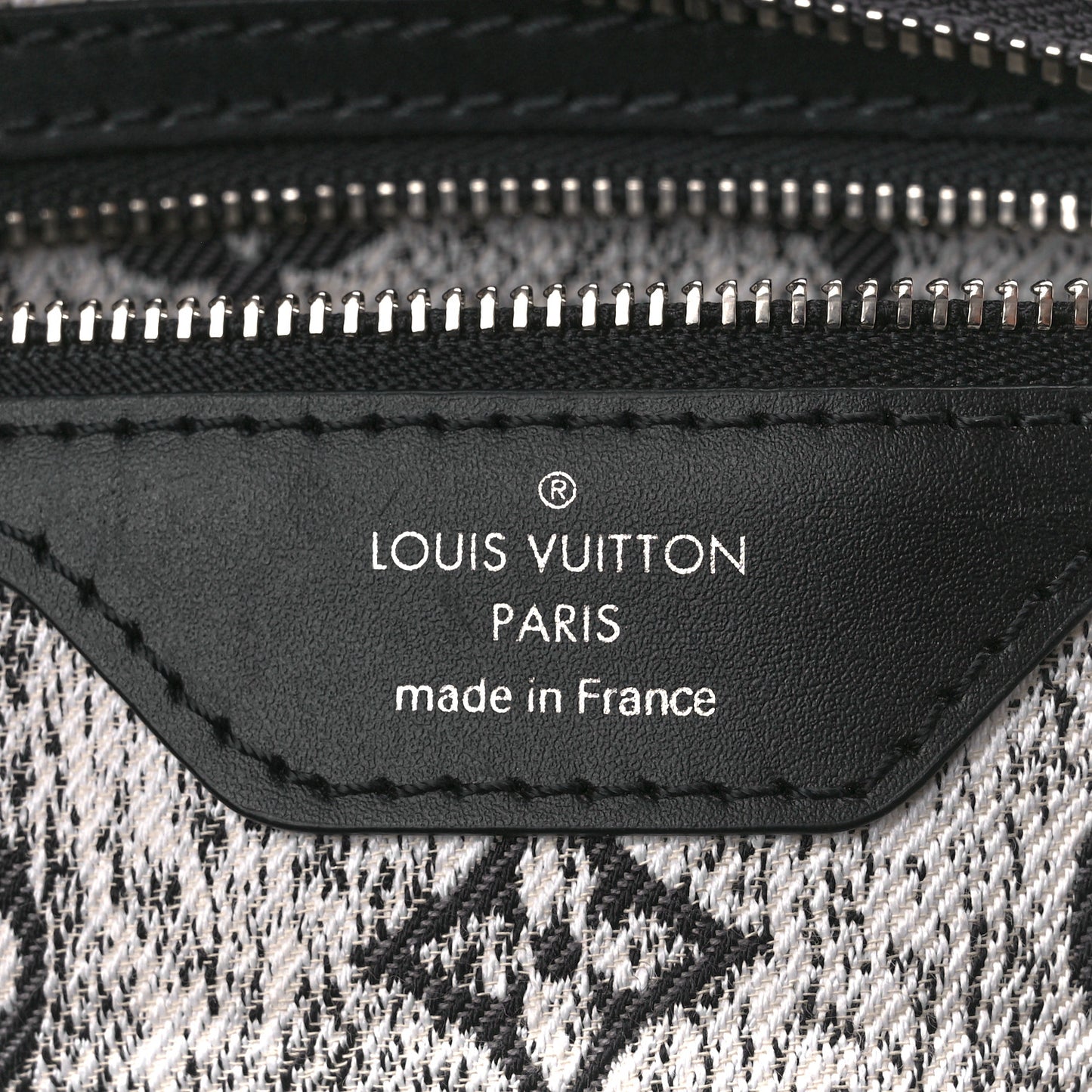 Denim Monogram Jacquard Speedy Bandouliere 25 Black