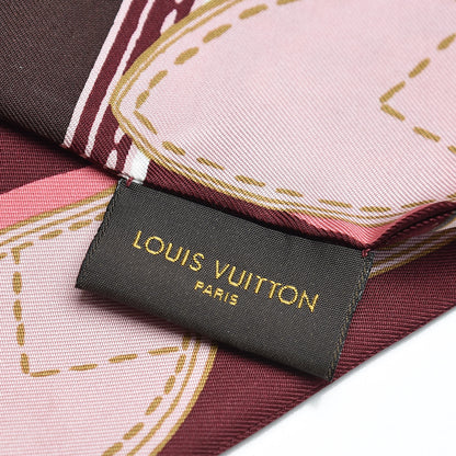 Louis Vuitton Silk Handle Me Bandeau Bordeaux 3 of 7