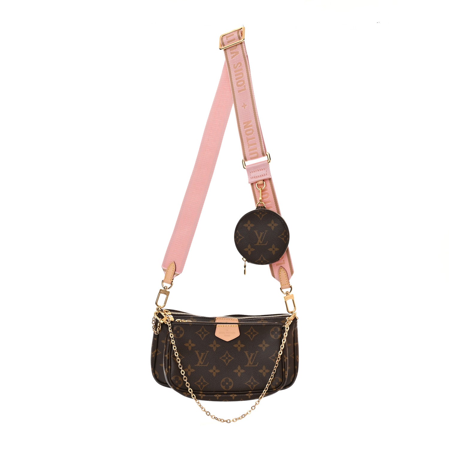 Louis Vuitton Monogram Multi Pochette Accessories Rose Clair 1 of 13