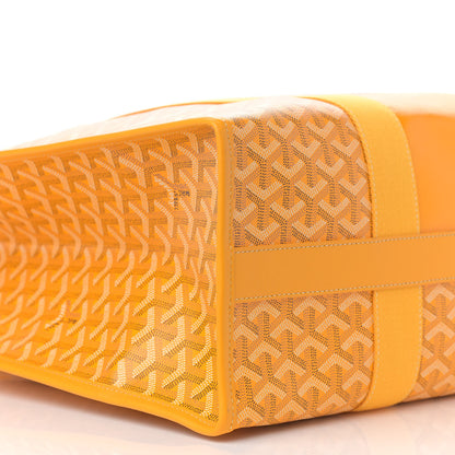 Goyard Goyardine Villette Tote Yellow 9 of 12