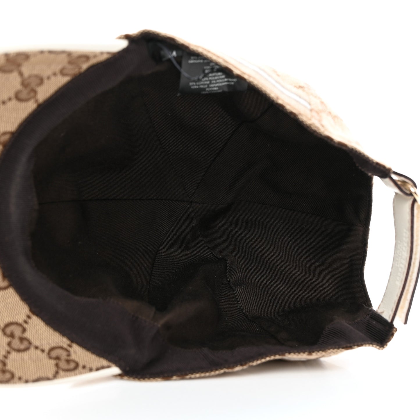 Monogram Web Baseball Hat M Beige