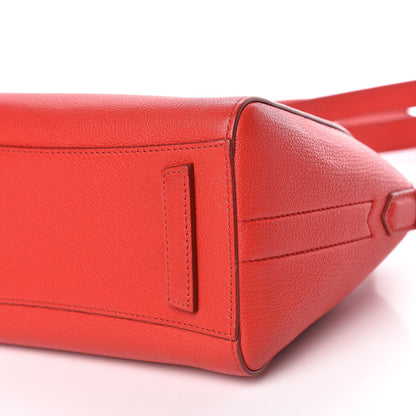 Givenchy Sugar Goatskin Mini Antigona Red 7 of 11