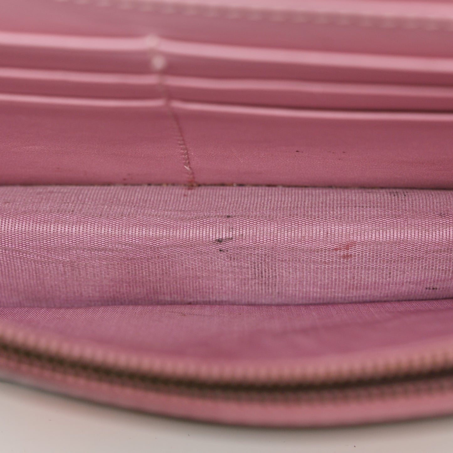 GG Supreme Monogram Strawberry Chain Wallet