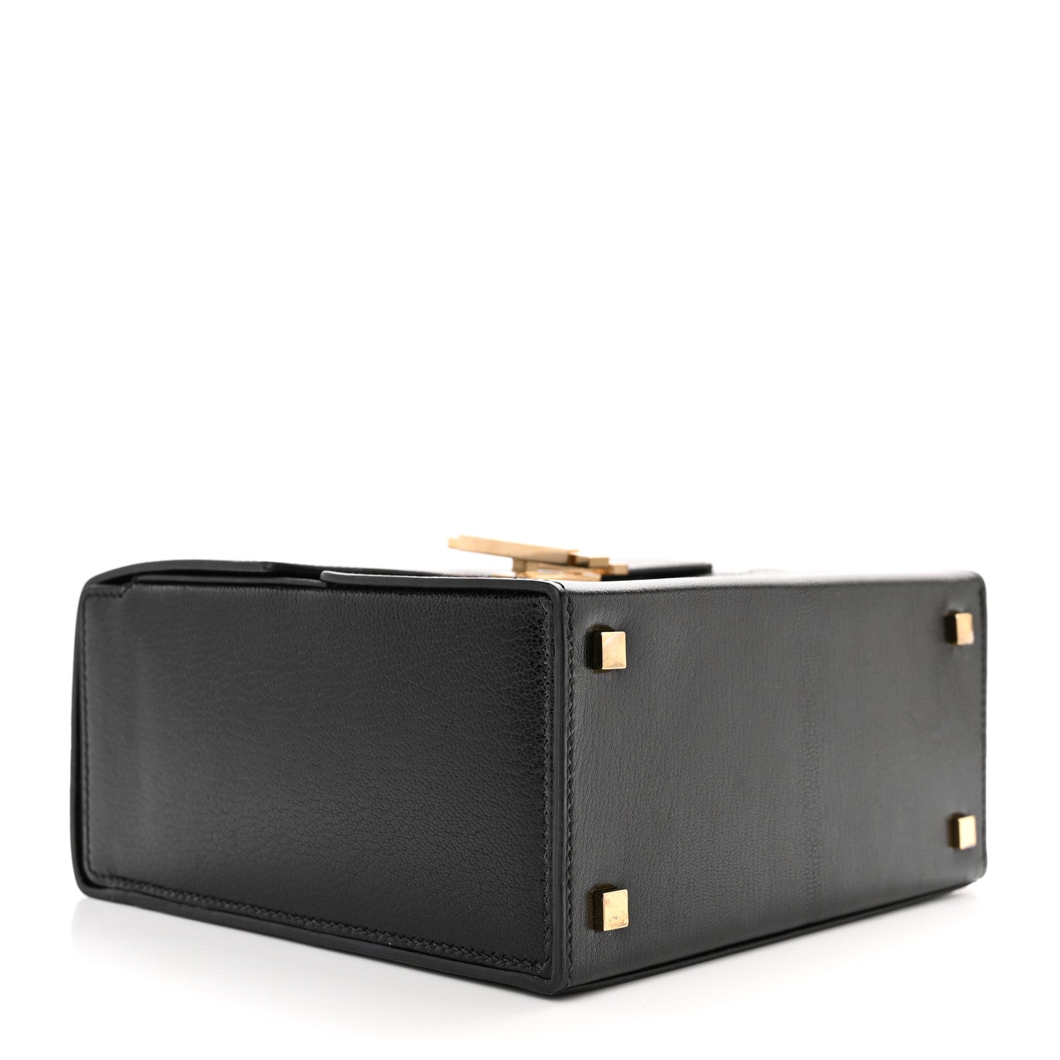 Hermes Chevre Chamkila Cinhetic Boxy Top Handle Bag Black 4 of 15