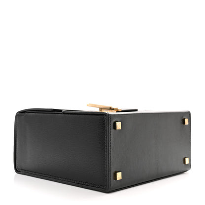 Hermes Chevre Chamkila Cinhetic Boxy Top Handle Bag Black 4 of 15