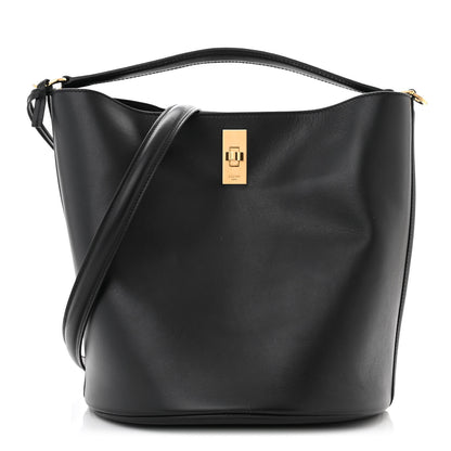 Celine Smooth Calfskin Bucket 16 Bag Black 1 of 11