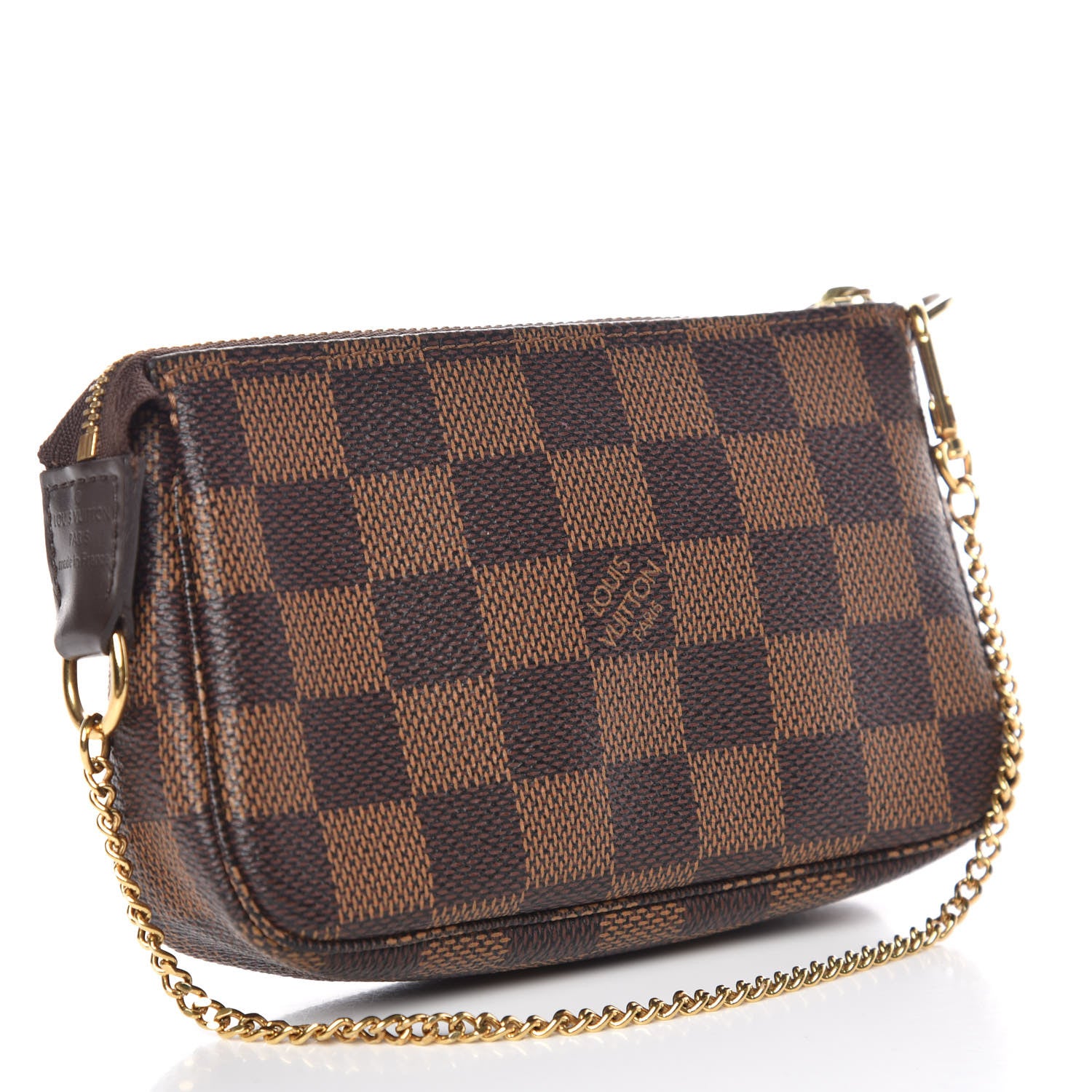 Louis Vuitton Damier Ebene Mini Pochette Accessories 3 of 9