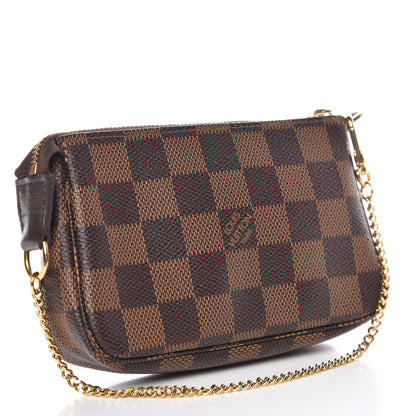 Louis Vuitton Damier Ebene Mini Pochette Accessories 3 of 9