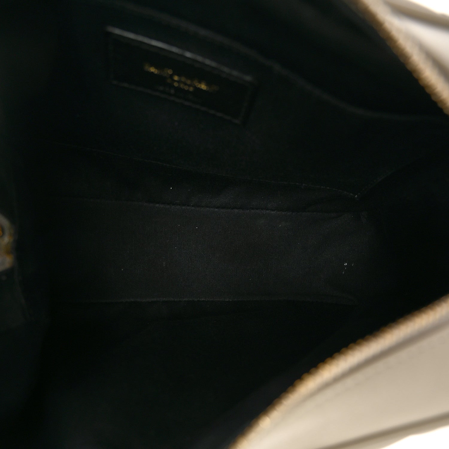 Saint Laurent Calfskin Matelasse Monogram Lou Camera Bag Crema Soft 5 of 12