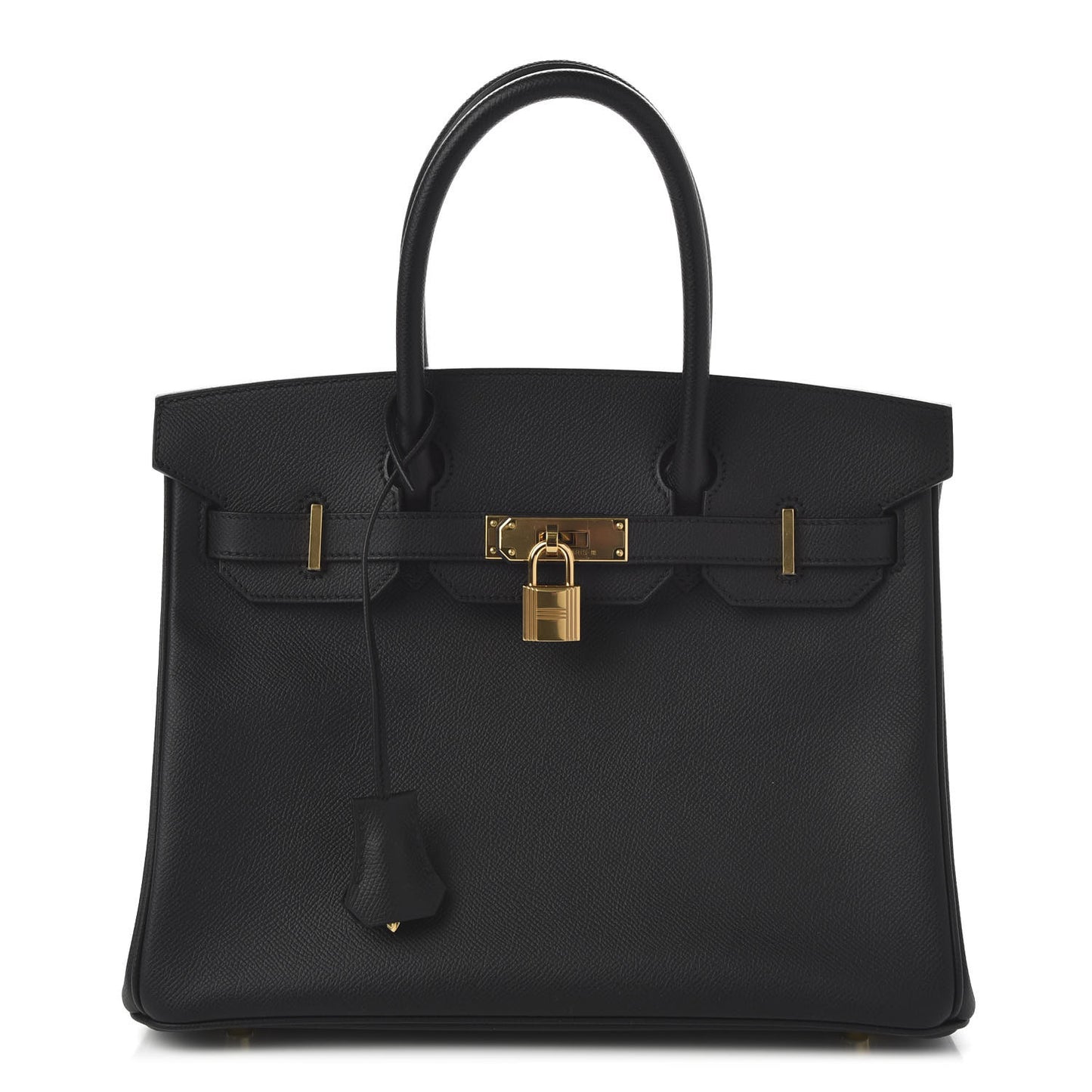Epsom Birkin 30 Black