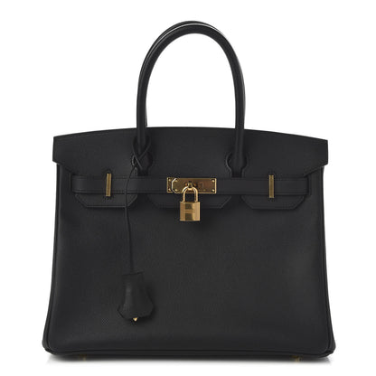Hermes Epsom Birkin 30 Black 1 of 11
