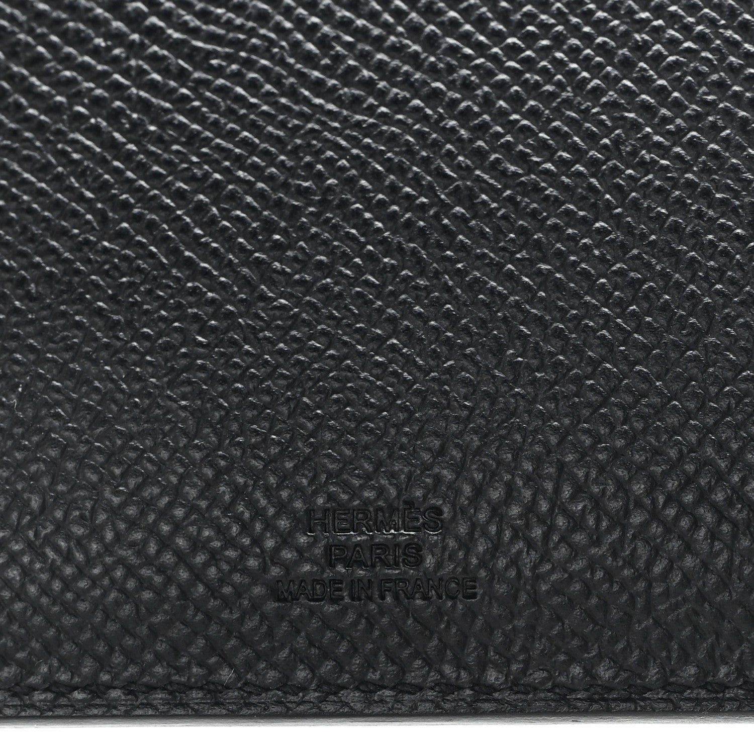 Hermes Epsom Tarmac PM Passport Holder Black 6 of 8