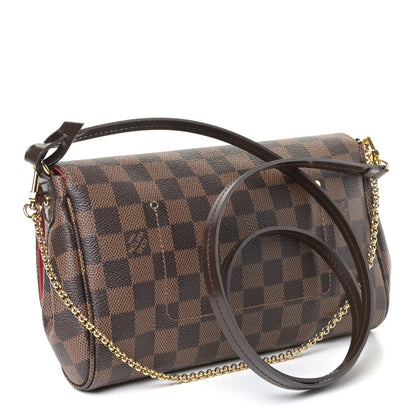 Louis Vuitton Damier Ebene Favorite MM 2 of 5