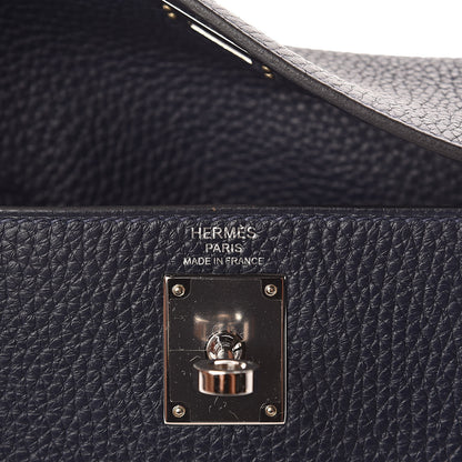 Hermes Taurillon Clemence Kelly Ado Backpack Bleu Nuit 6 of 10